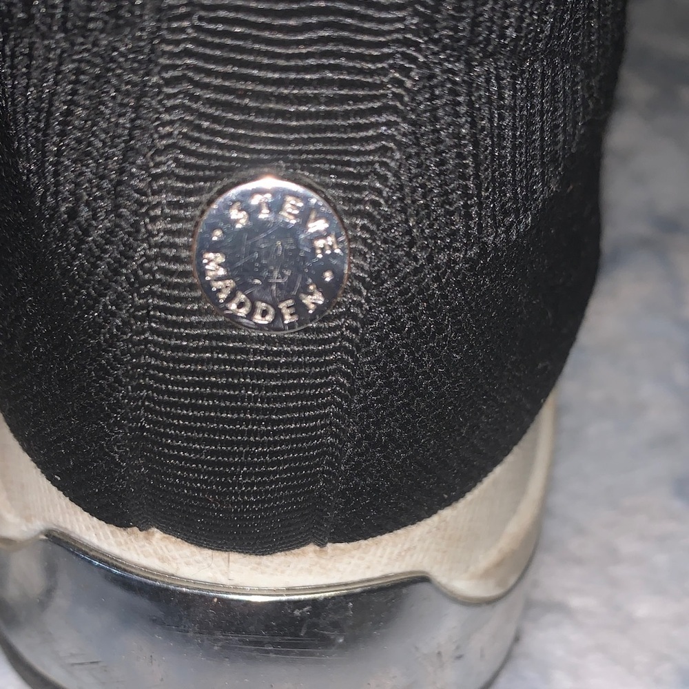 Steve Madden Black Slip-On Sneakers - Picture 4 of 6